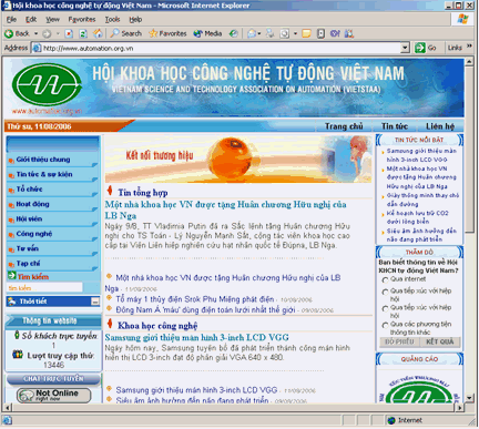 Website Hội TĐH Việt nam